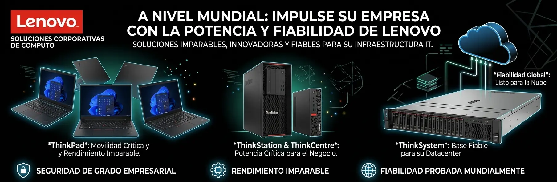Presentación del nuevo porfolio corporativo de Lenovo